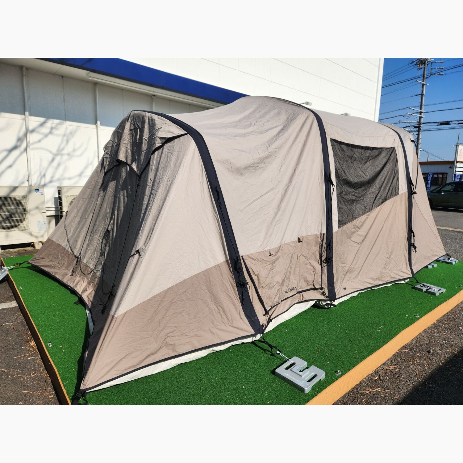 quechua (ケシュア) ツールームテント @ AIR SECONDS 4.2 POLYCOTTON