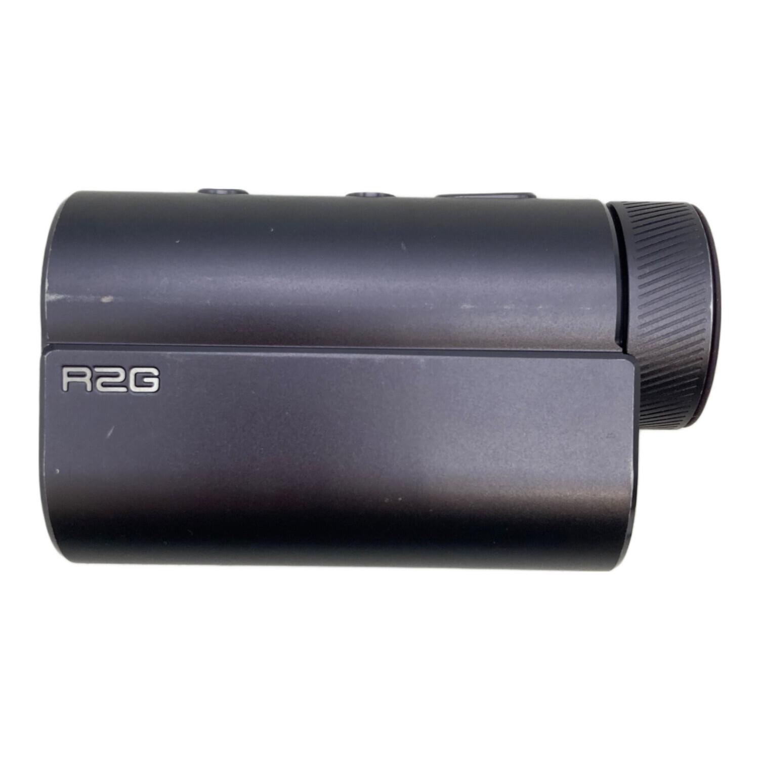ゴルフ距離測定器 R2G（アールツージー）ブラック グレー ケース付