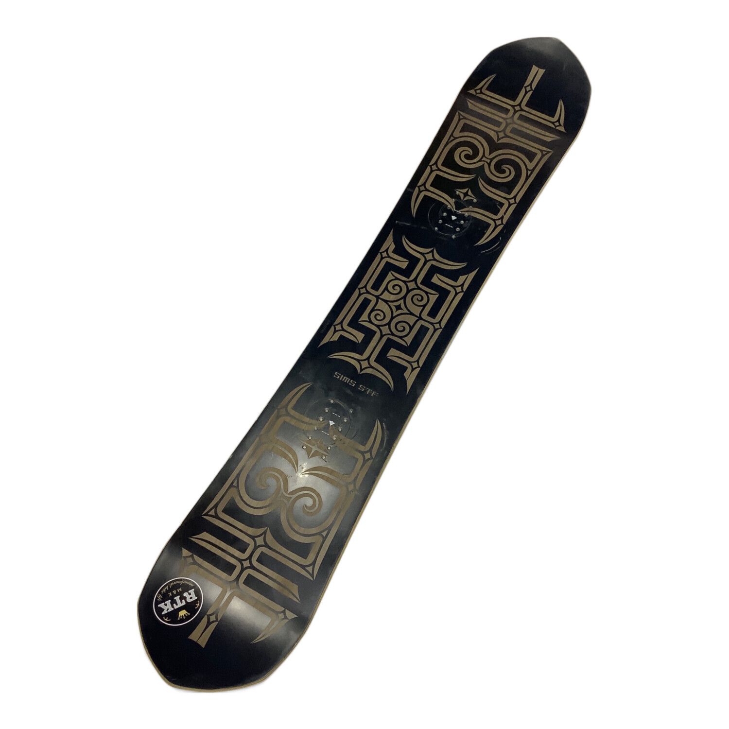 SIMS (シムス) スノーボード 約153cm ブラック 22/23モデル ステッカー