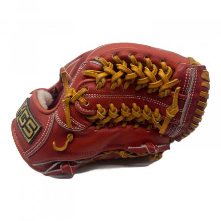 YGS (山本グラブスタジオ) 硬式グローブ 約27.5cm レッド 内野用 EA3