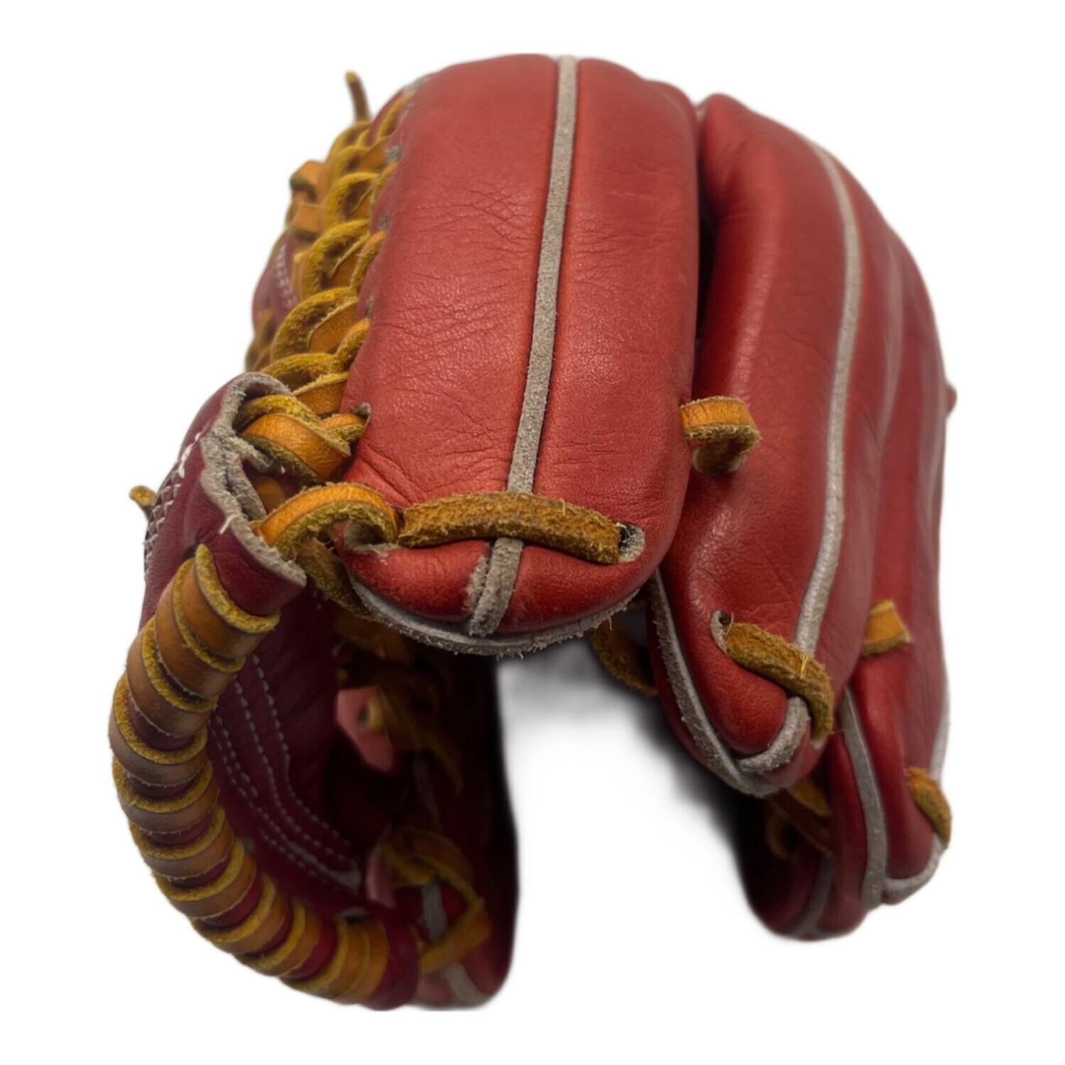 YGS (山本グラブスタジオ) 硬式グローブ 約27.5cm レッド 内野用 EA3