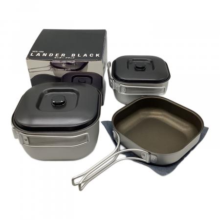 Snow peak (スノーピーク) クッカー 廃盤品 SCS-150 ランダーブラック