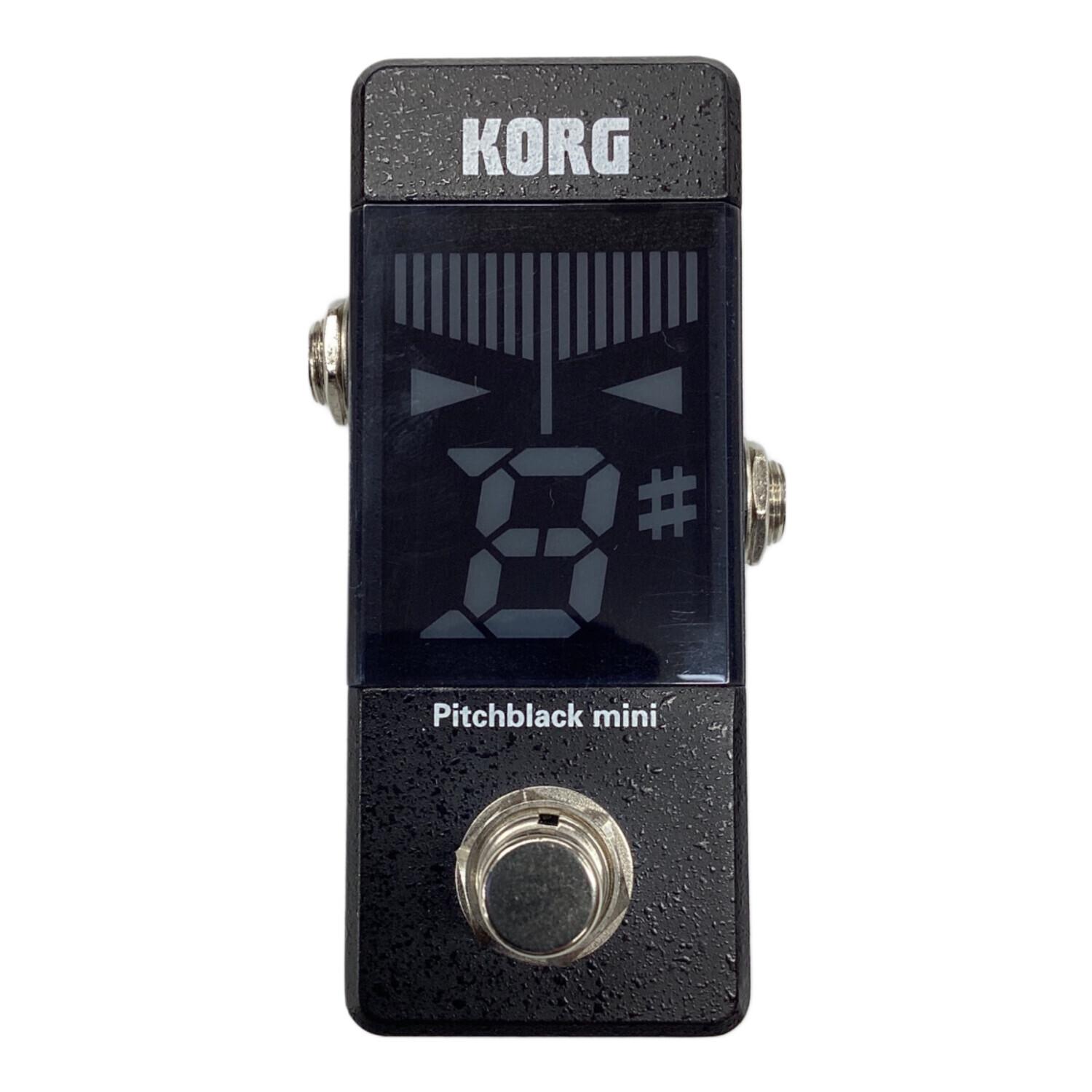 KORG (コルグ) チューナー Pitchblack mini｜トレファクONLINE