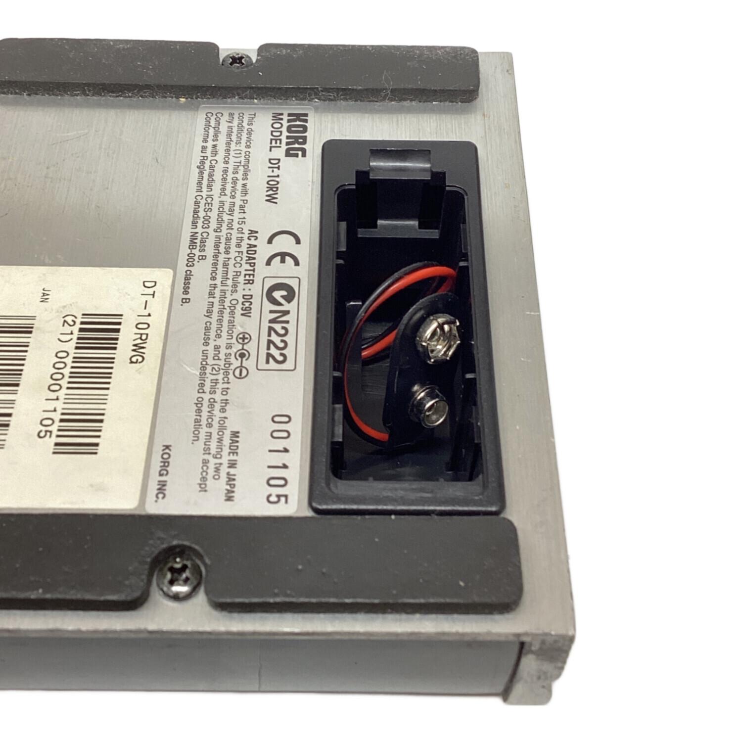 KORG (コルグ) ギターチューナー DT-10RW 動作確認済み 日本製 001105