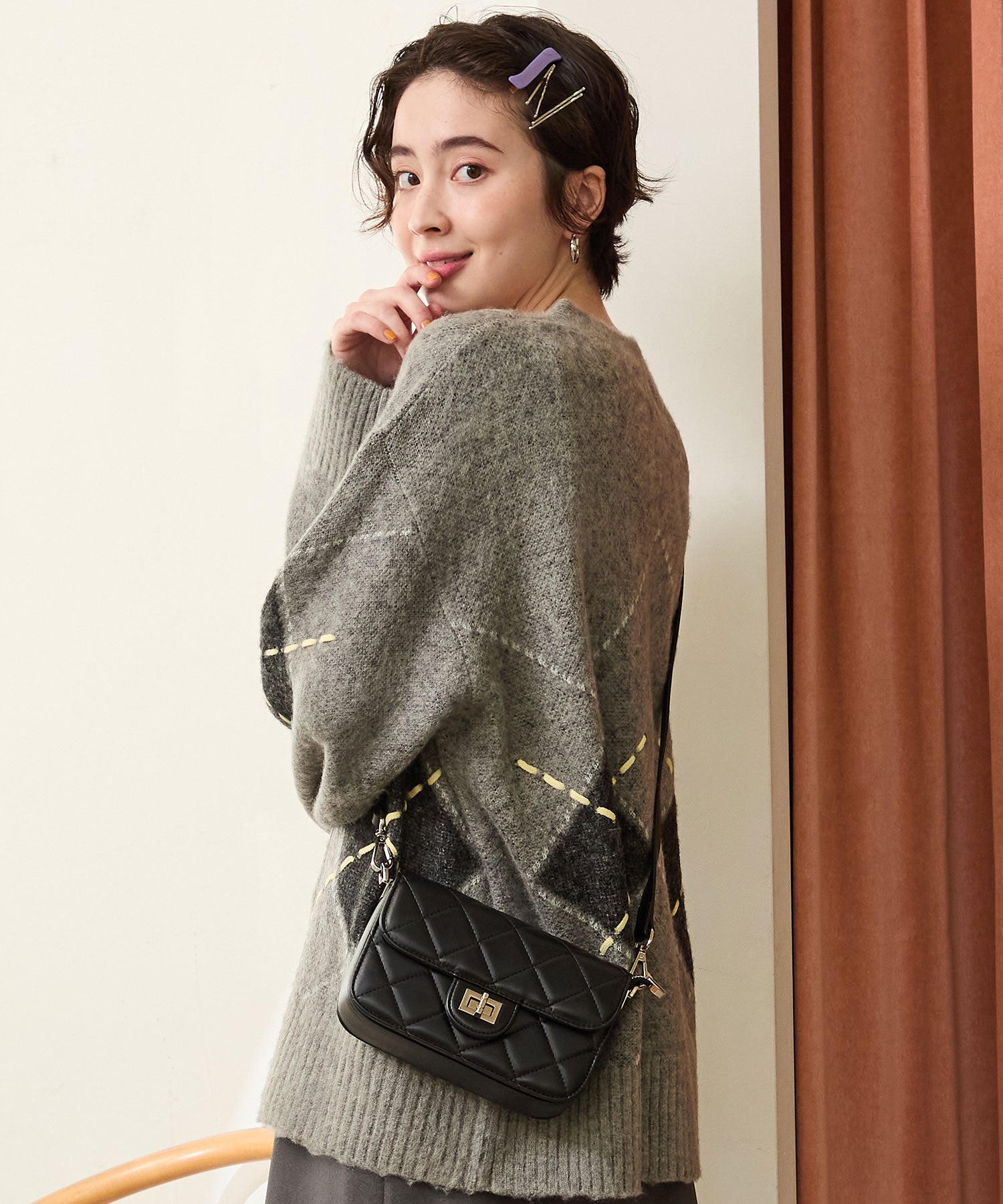 キルティングボックスショルダーバッグ/BA-262 – ORIENTALTRAFFIC