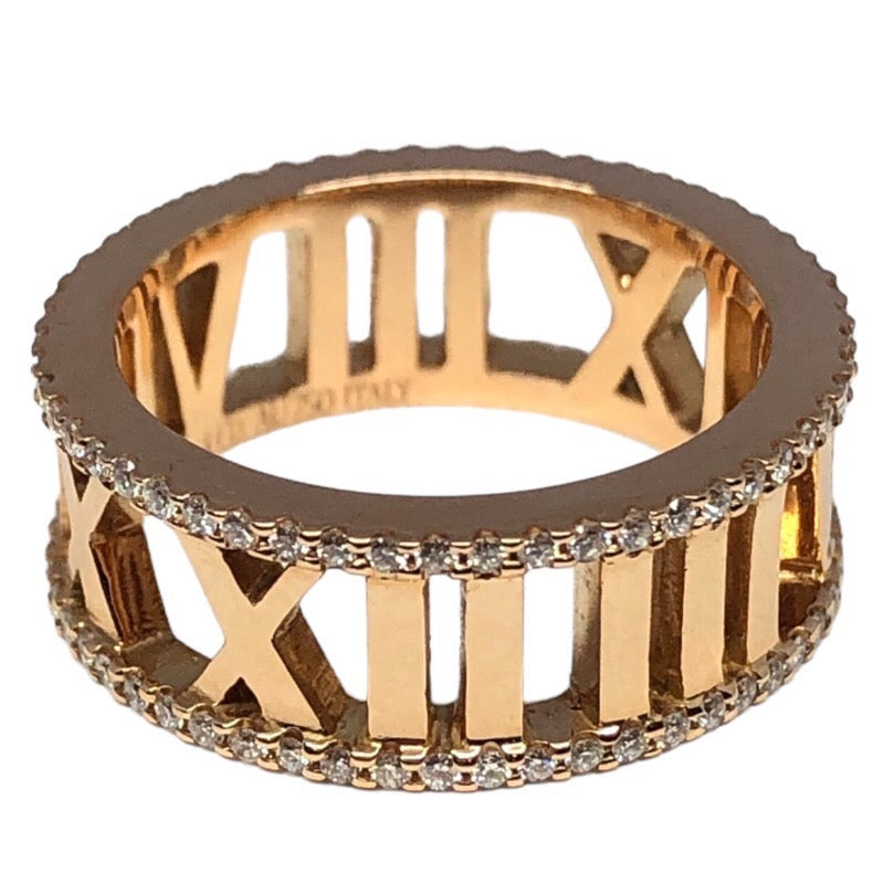 ティファニー TIFFANY＆CO アトラス オープンリング 750PG ジュエリー