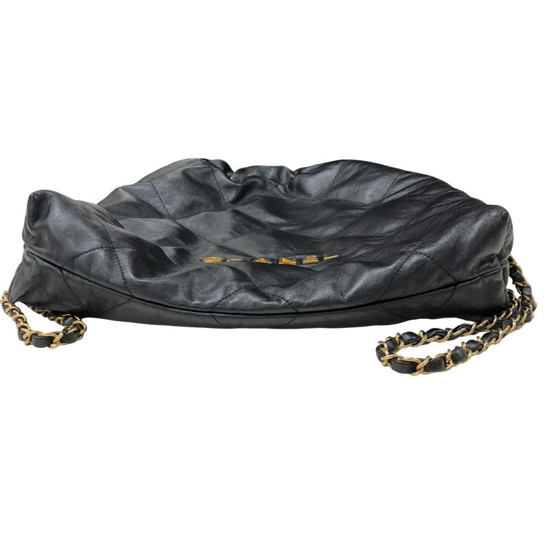 シャネル CHANEL CHANEL22 ラージ バックパック AS3313 ブラック