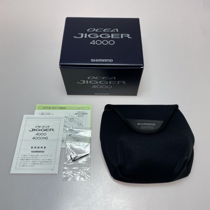 SHIMANO シマノ 20オシアジガー 4000 04066 ベイトリール 程度AB