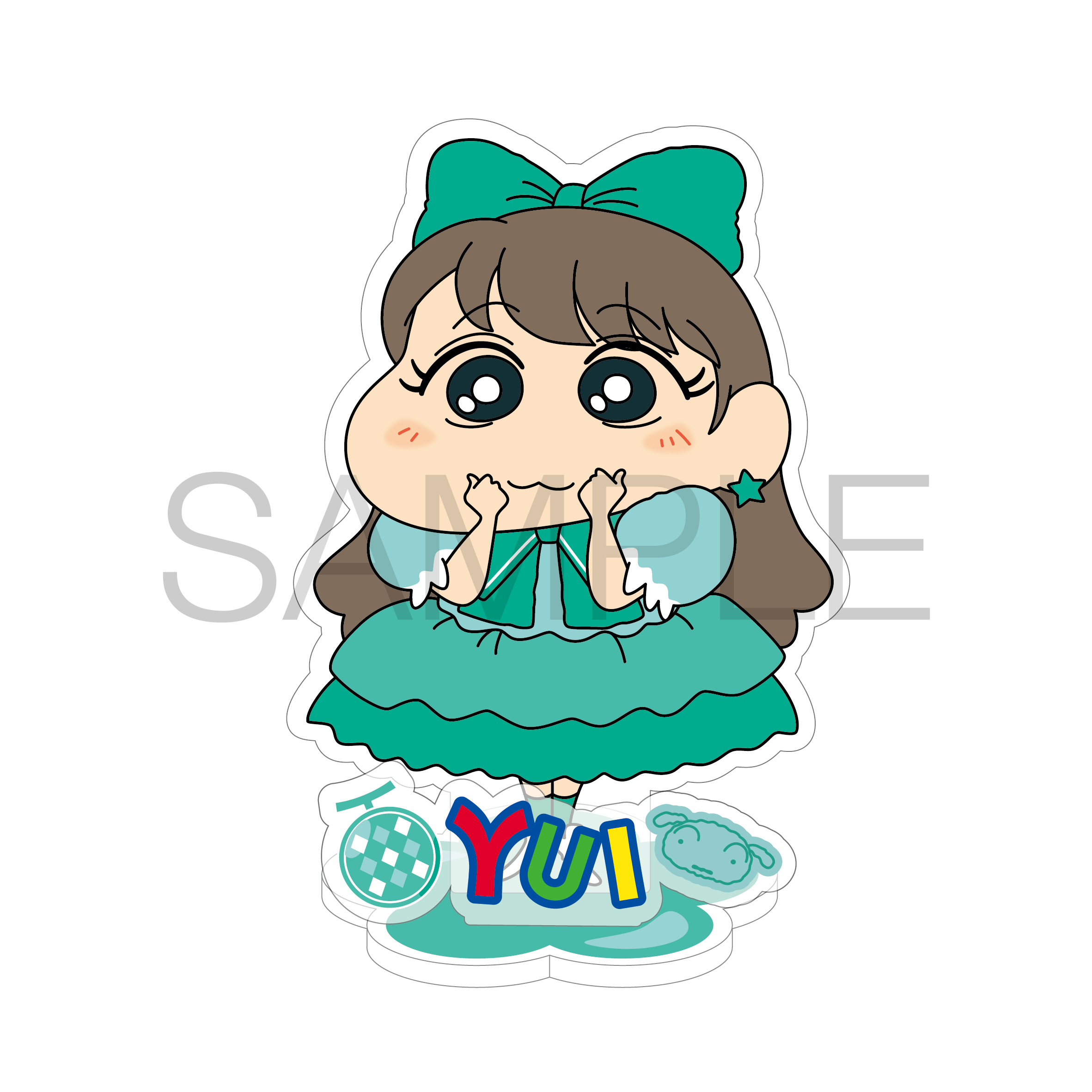 FRUITS ZIPPER×クレヨンしんちゃん アクリルスタンド 櫻井 優衣