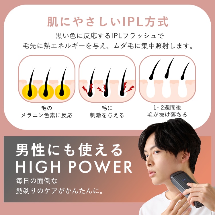 光美容器 LB-M101-W ホワイト