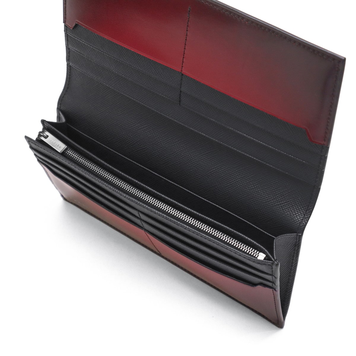 ユハク 長財布 メンズ 薄い ブランド yuhaku 本革 革 軽い 財布 折り