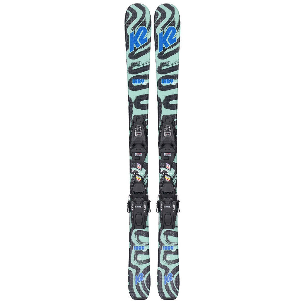 K2 Indy Youth Snow Skis, 100cm