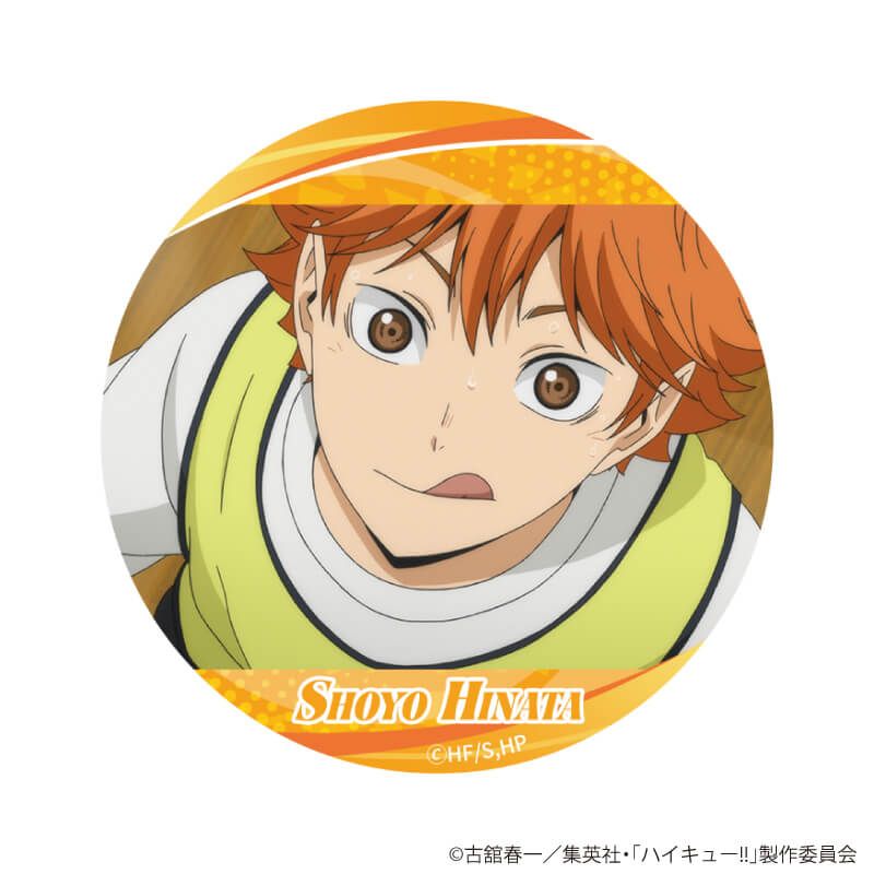 ホログラム缶バッジ(57mm)「ハイキュー!!」01/トレーディング(9種