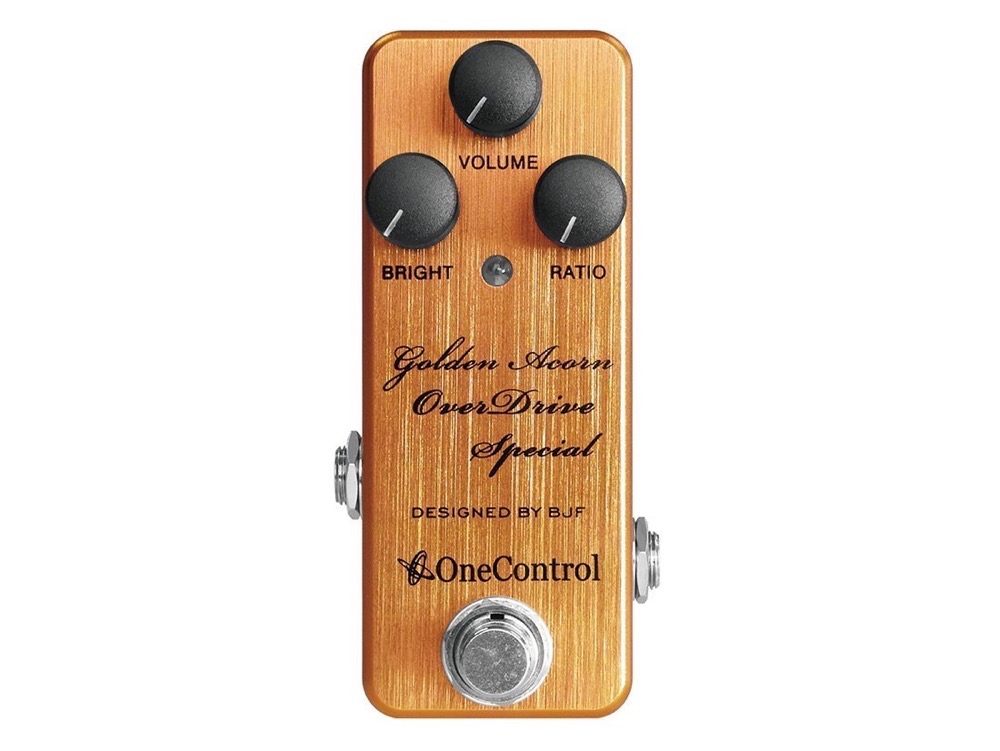 One Control Golden Acorn OverDrive Special発表！AIABペダル第4弾！