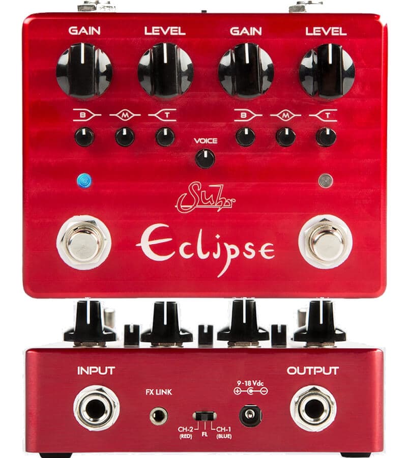 Suhr Eclipse - デュアルチャンネル・オーバードライブ