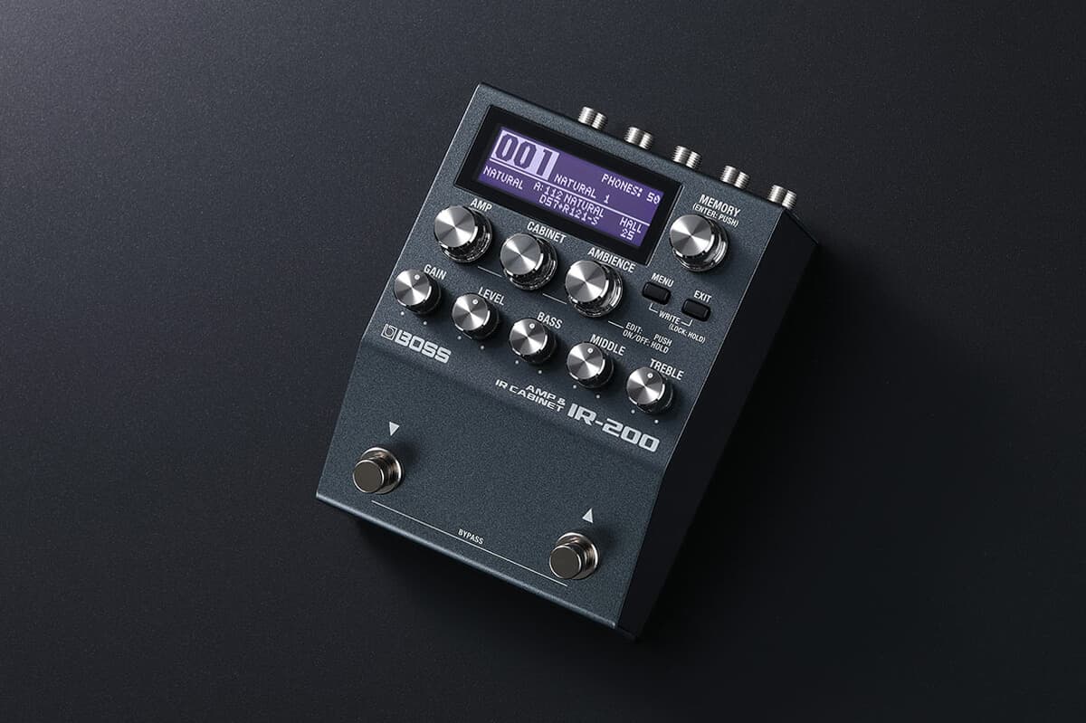 BOSS IR-200 AMP&CABINET PROCESSOR - マルチ・プロセッサー並の処理