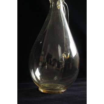 由水常雄 監修 復元正倉院ガラス白瑠璃 水瓶/水差 Y012｜骨董店 のびる