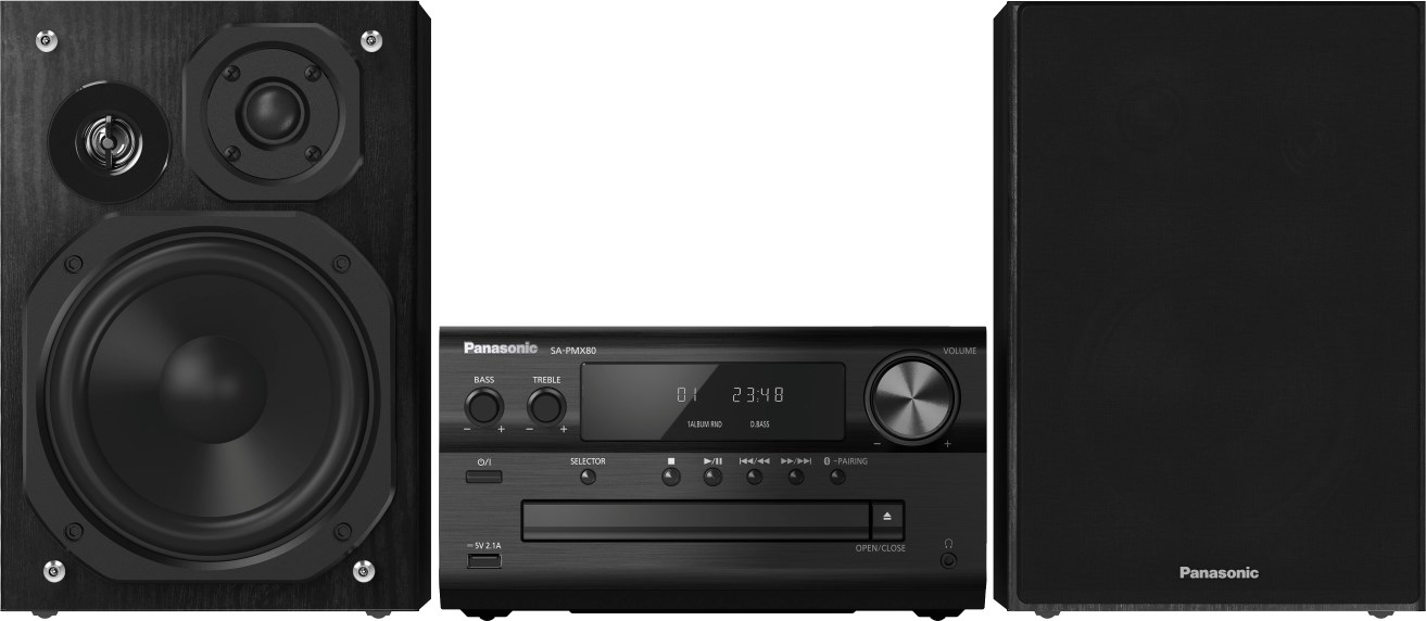Panasonic SC-PMX802 vs SC-PMX80 - comparison: Playback · Radio