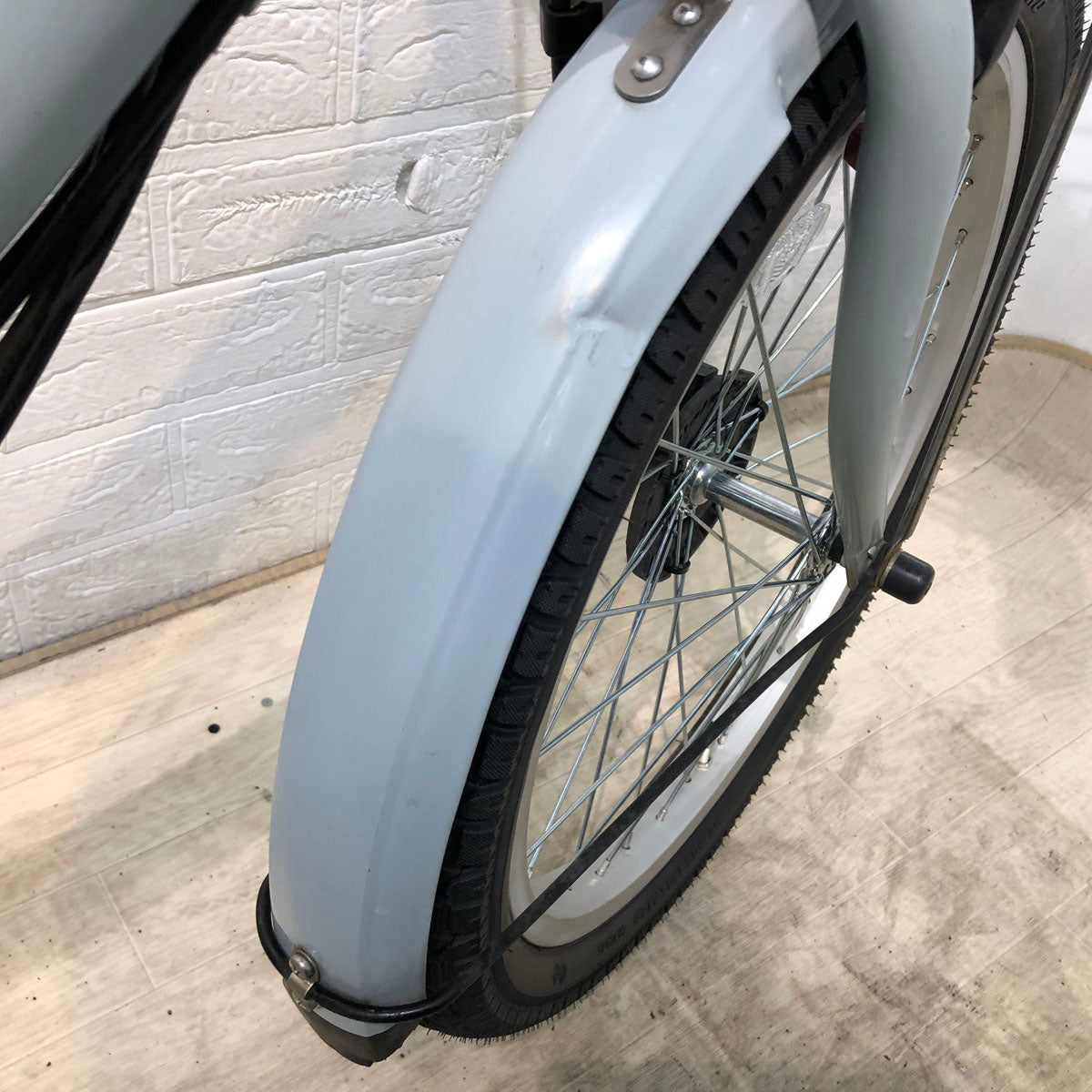 中古電動自転車 ブリヂストン bikke 2 e ビッケ ツー イー グレー 20