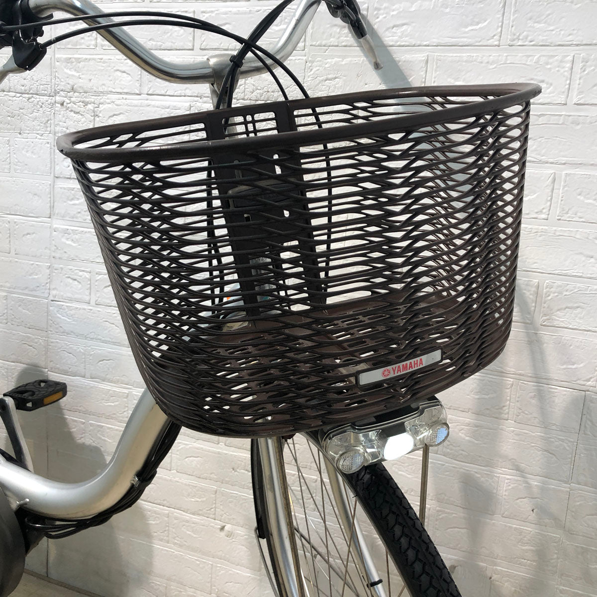 中古電動自転車 ヤマハ PAS ナチュラ L シルバー 26インチ YB041 – e