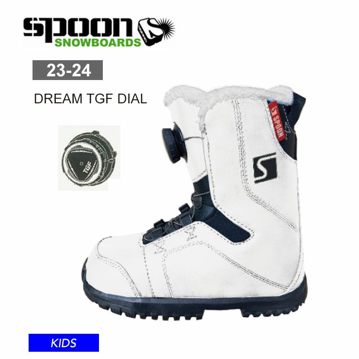 23-24 2024 SPOON スプーン DREAM キッズ ブーツ ジュニア 子供