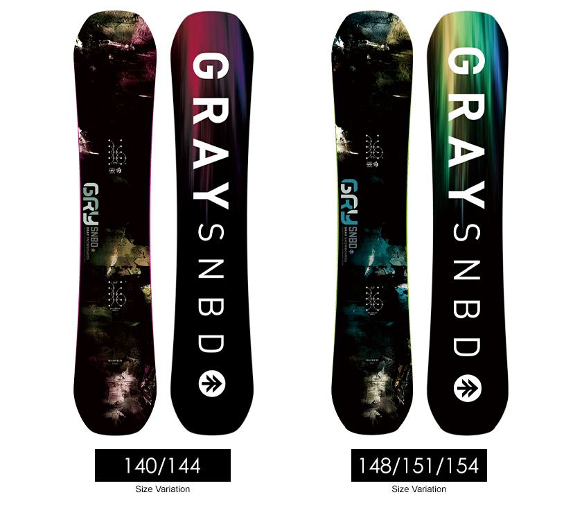 無料ワックスサービス有】24-25 2025 GRAY グレイ SHRED シュレッド