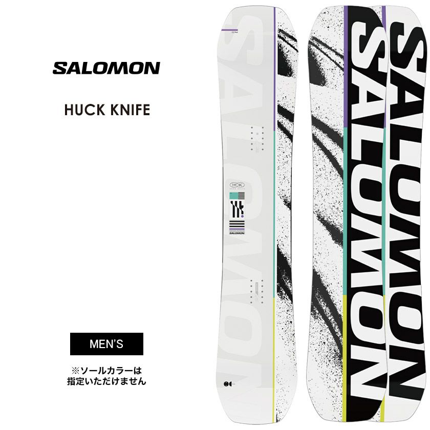 無料ワックスサービス有】25-26 2026 SALOMON サロモン HUCK KNIFE