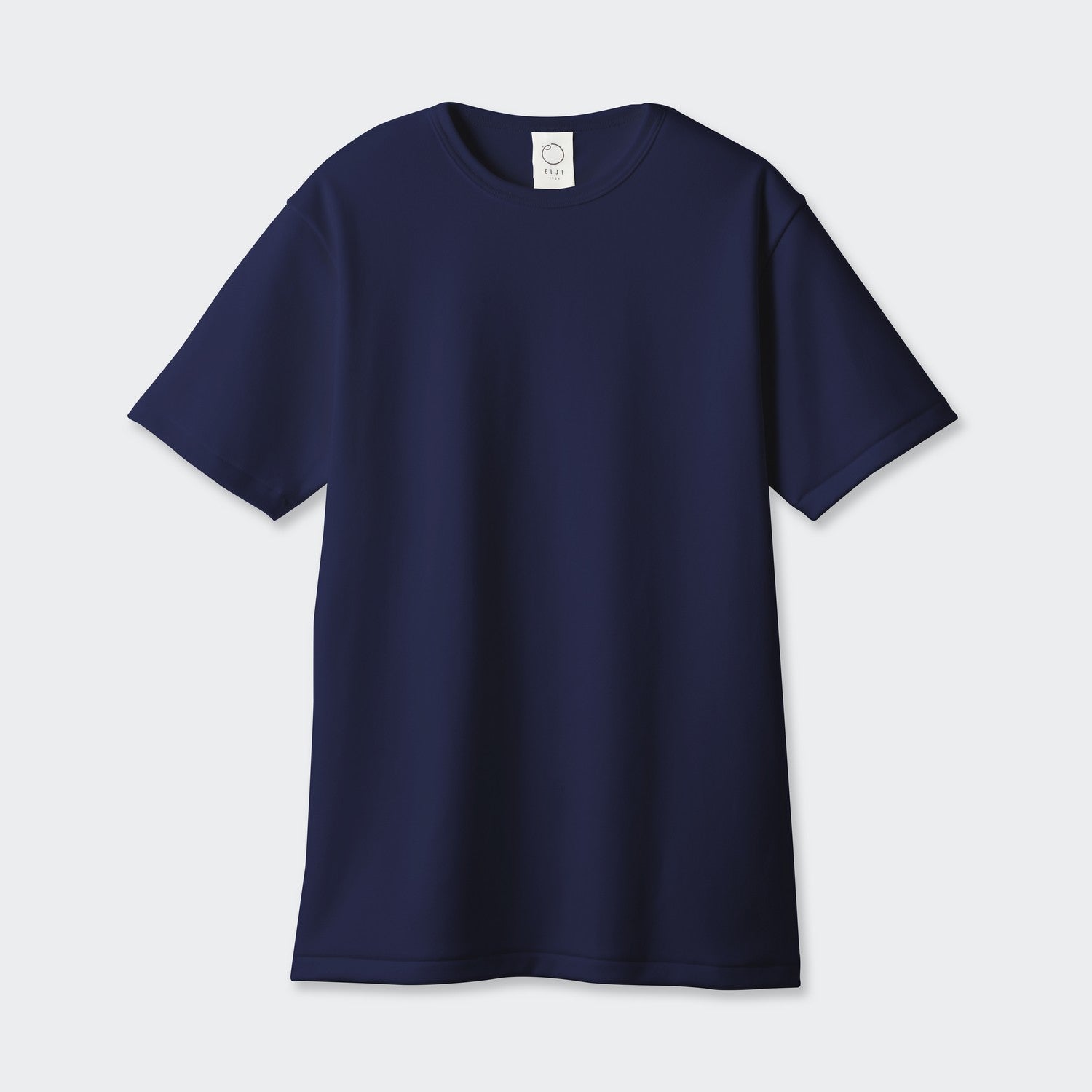 MENS ヘビー 半袖 クルーネックTシャツ NAVY | 高級無地Tシャツ専門店