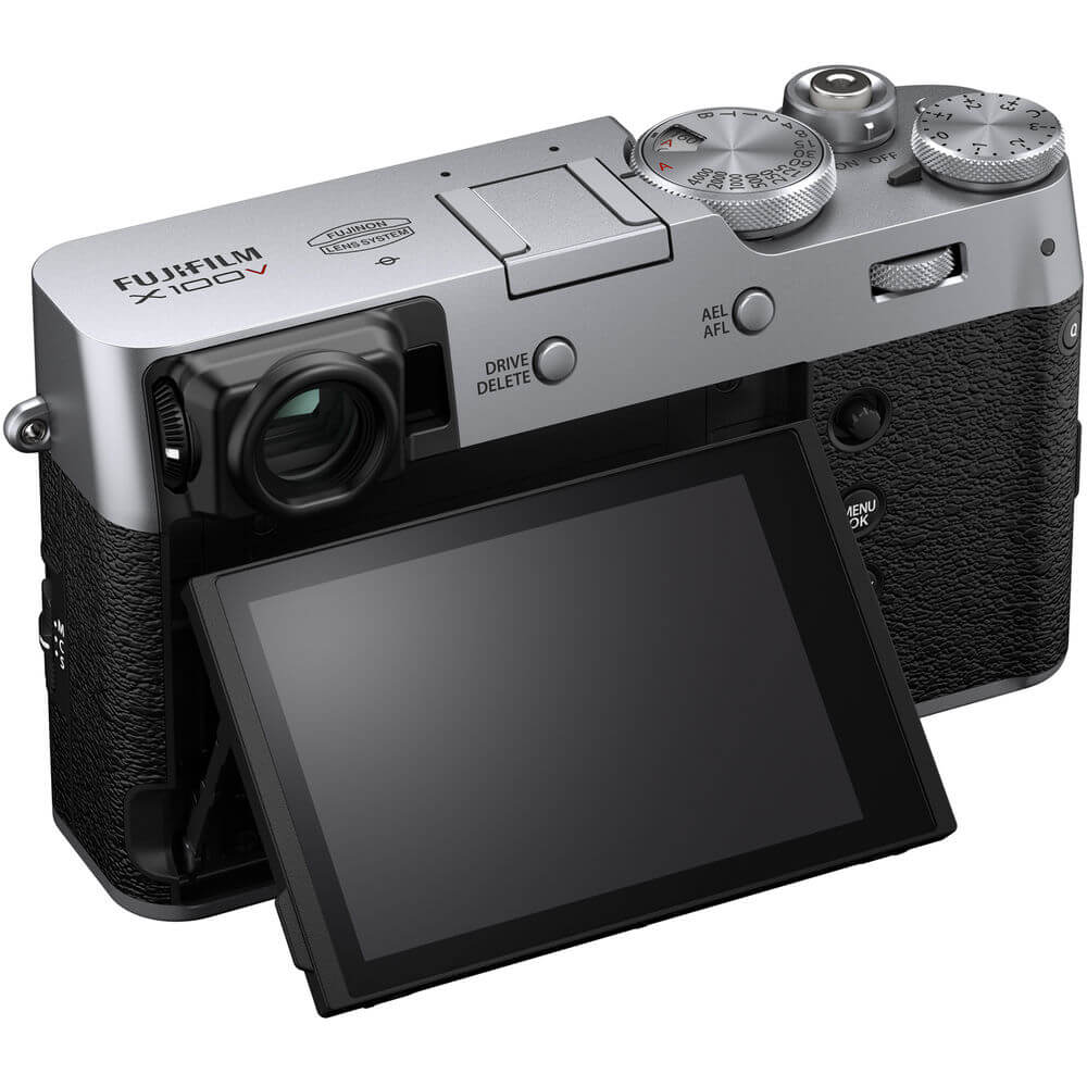 FujiFilm X100V Lente 23mm f/2 4k Prata - eMania Foto e Video