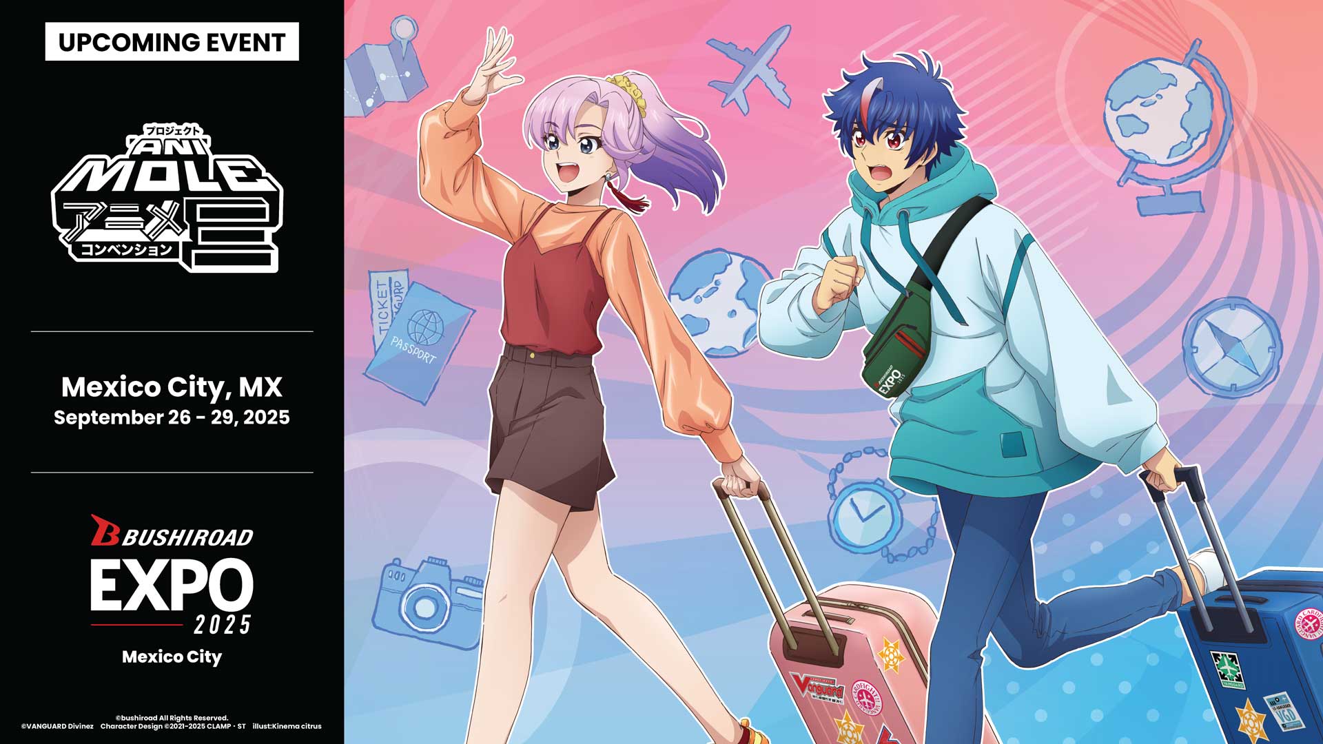 Bushiroad EXPO heads to AniMole in Mexico City! ｜ Bushiroad