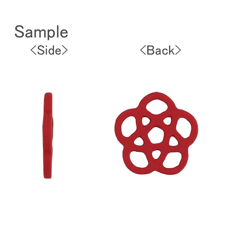 チャーム / 水引風 / WH ｜アクセサリーチャーム・ハンドメイドパーツ