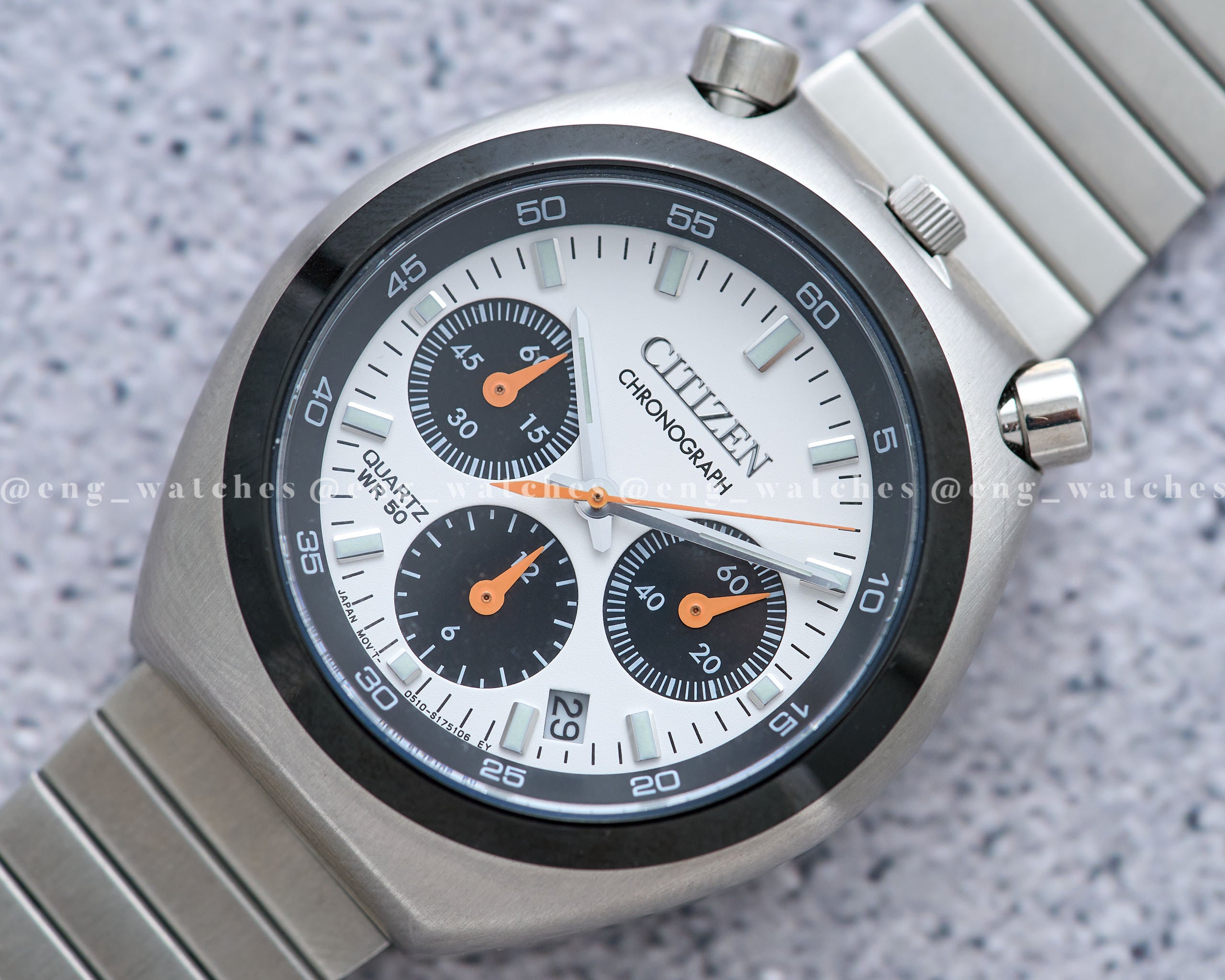 Citizen Bullhead Tsuno Panda Quartz – Eng Watches