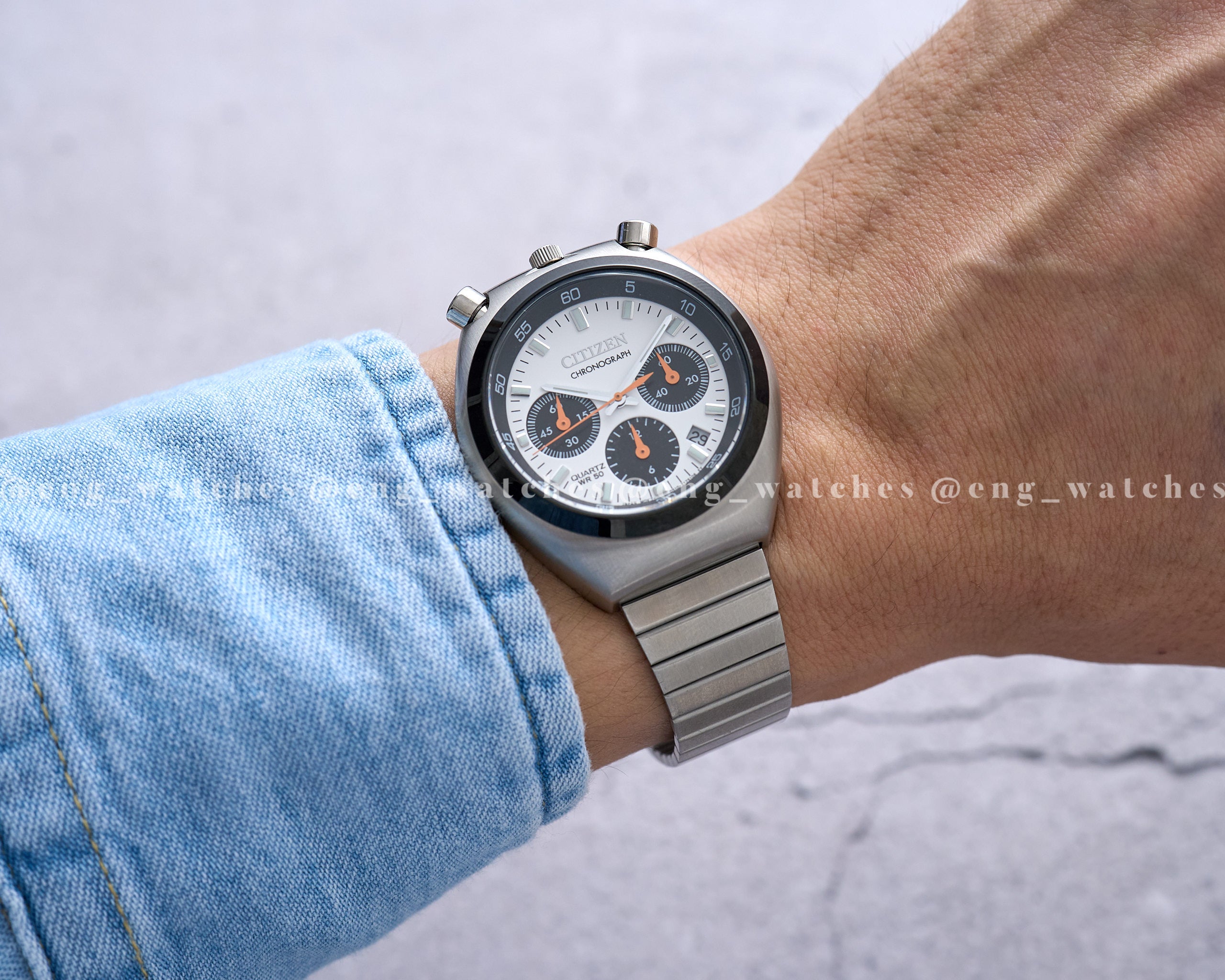 Citizen Bullhead Tsuno Panda Quartz – Eng Watches