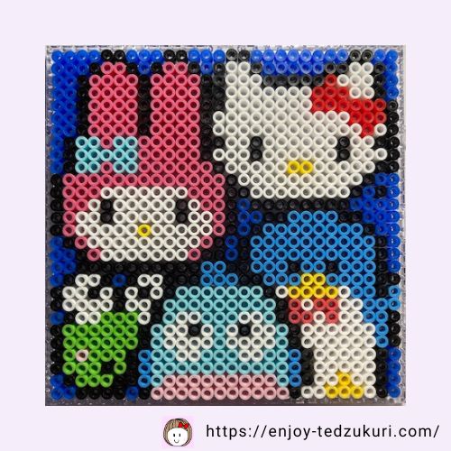 アイロンビーズ ] 図案・キャラクター（サンリオ・人気キャラクターを