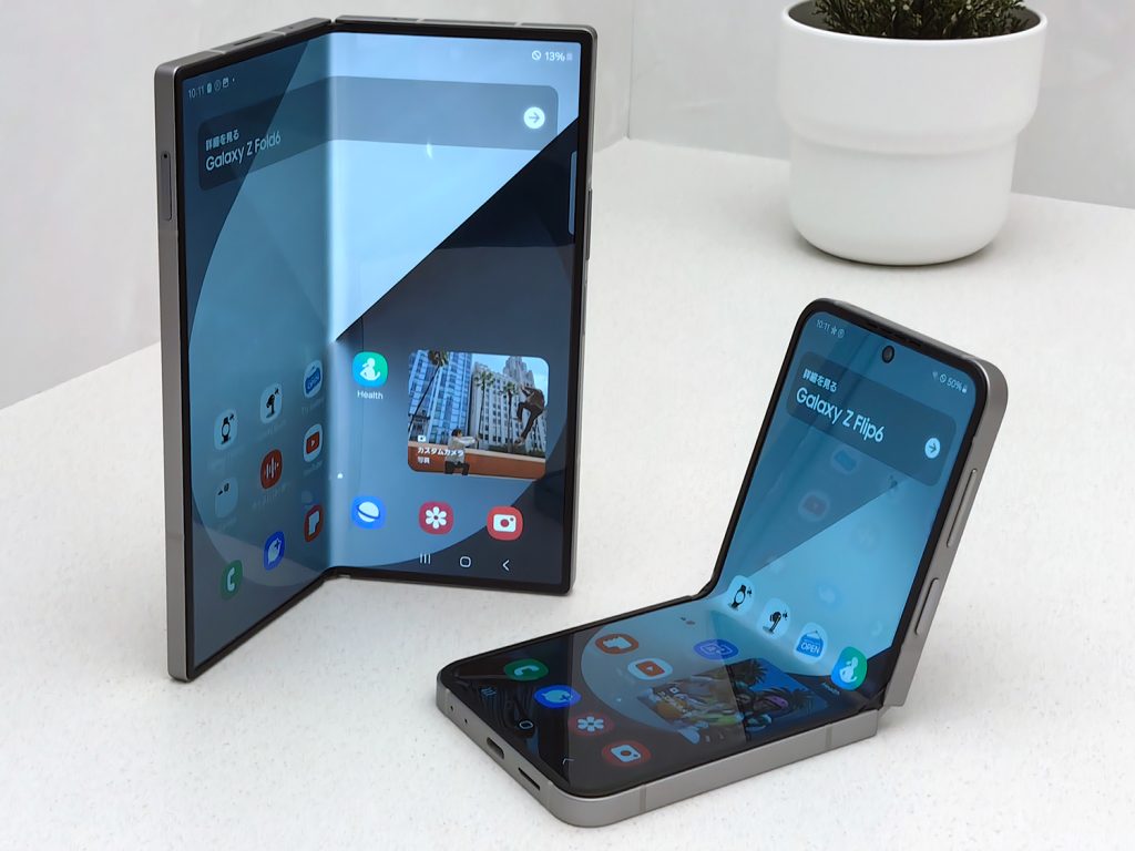 最新折りたたみスマホ「Galaxy Z Flip6」「Galaxy Z Fold6」、海外限定