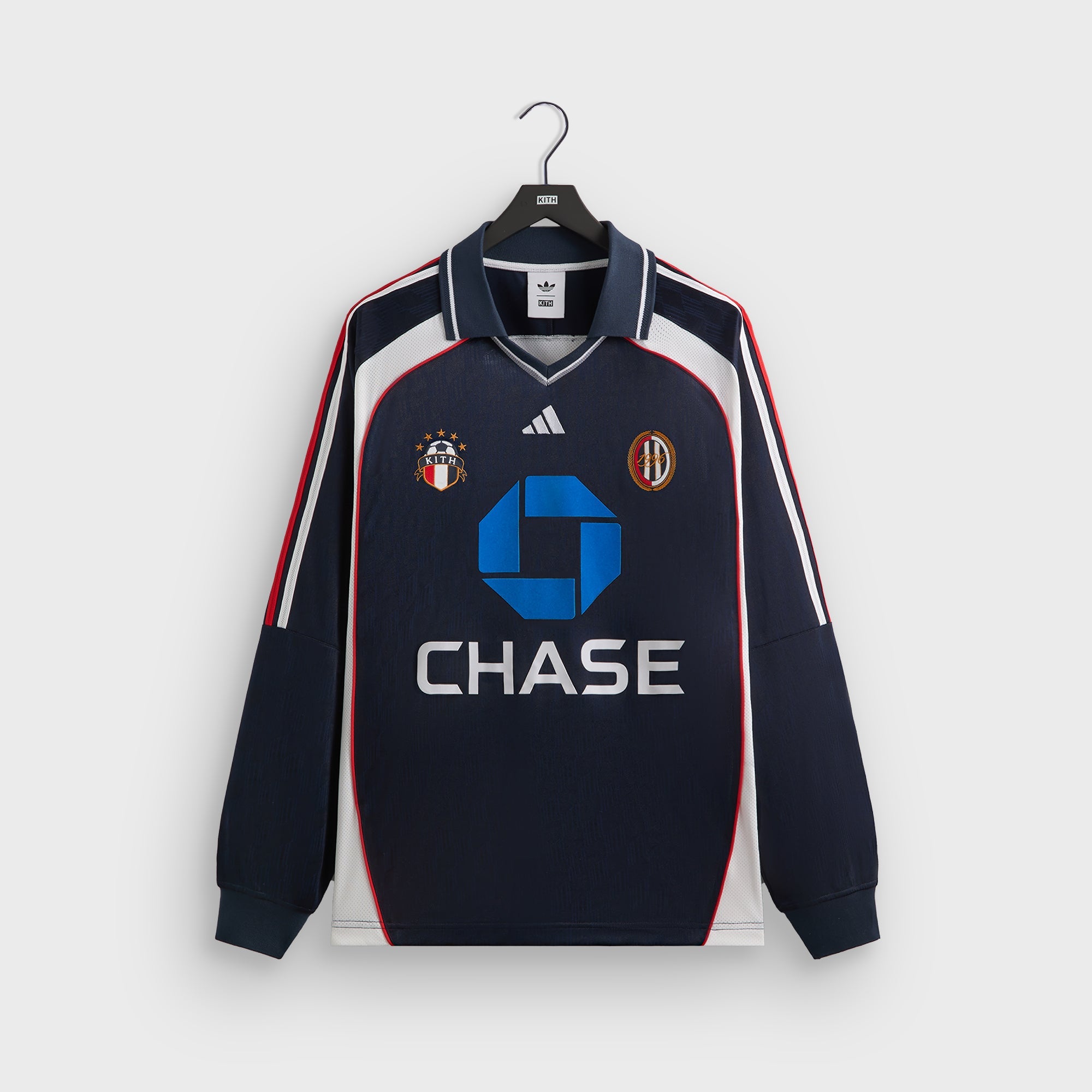 Kith for adidas Football Chase Long Sleeve Jersey - Legend Ink