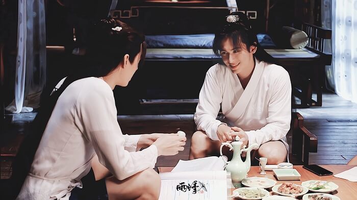 山河令」配信スタート記念♪周温（張哲瀚＆龔俊）高画質ビハインド写真