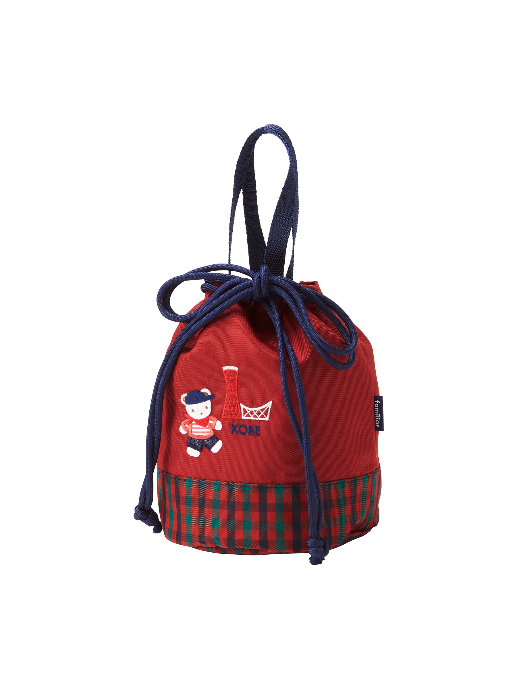 巾着ショルダーバッグ〈BEAMS JAPAN × familiar〉〈神戸本店・さんちか