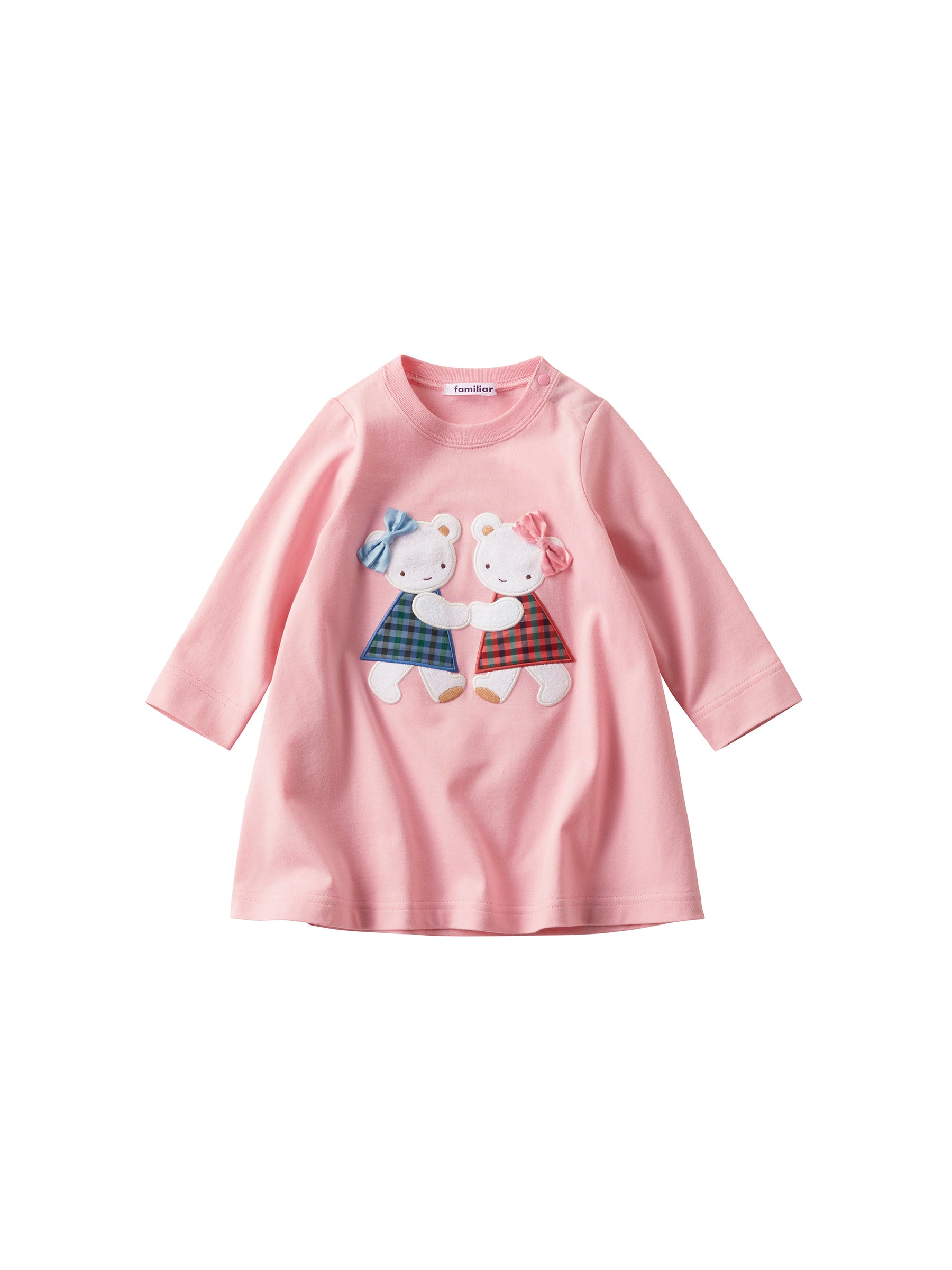 【タグ付き未使用】familiar ワンピース 90ピンク ファミリア ピンク 夏 旧タグ - メルカリ