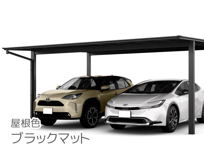 正規】LIXILフーゴF2台用 テラス屋根を値引55%工事販売