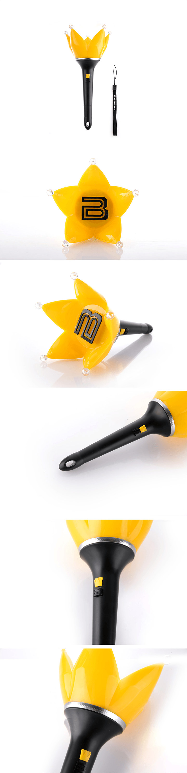 ビッグバン (BIGBANG) - OFFICIAL LIGHT STICK V.4 (BLACK) | fanplee