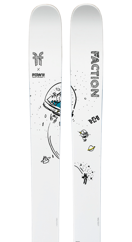 ファクション スキー 2023 エージェント 4 POW コラボ | 限定版バック