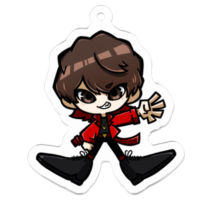 TOP4アクリルキーホルダー - WAKAME - BOOTH