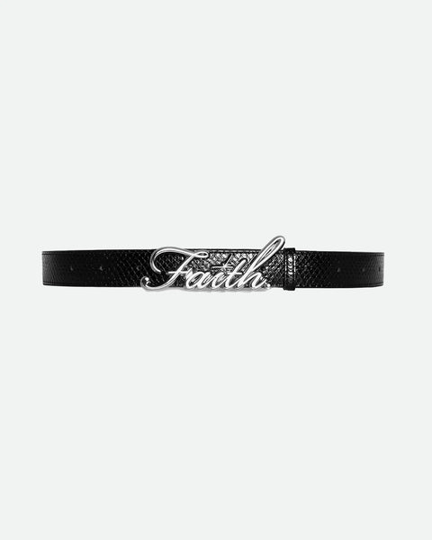 Chrome Faith Belt – FAITH BY LUIS
