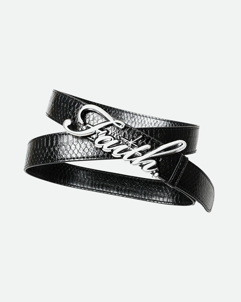 Chrome Faith Belt – FAITH BY LUIS