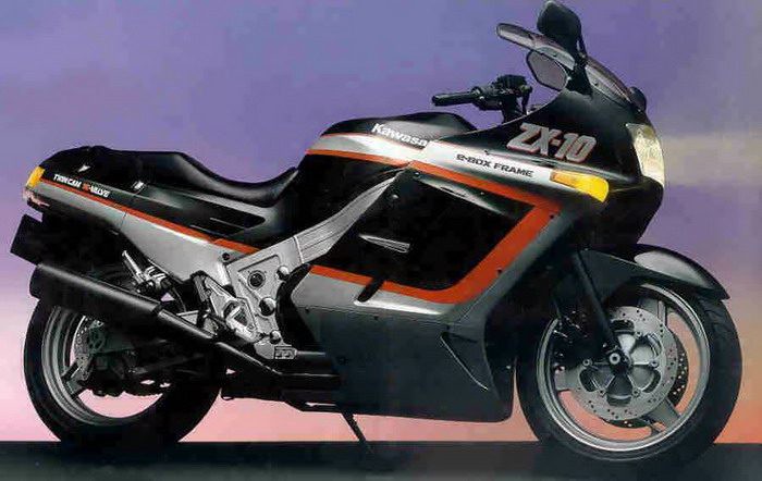 Kawasaki ZX-10 1000 TOMCAT 1989 - Motorcycle specifications, reviews