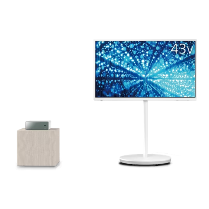 レンタル] パナソニック レイアウトフリーテレビ TH-43LF2 43V