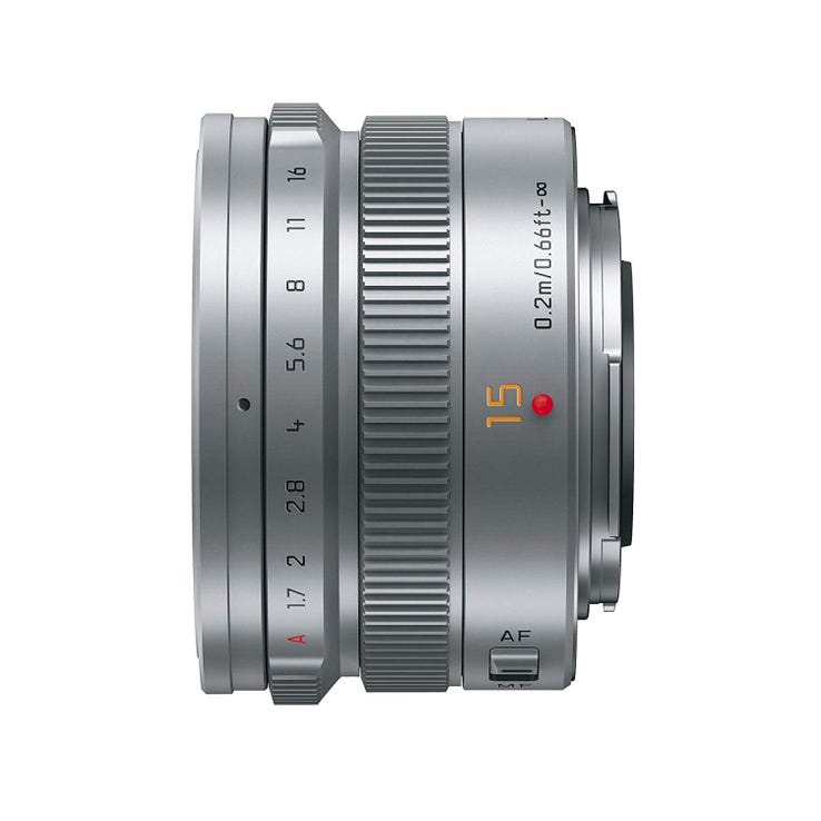 レンタル] パナソニック LEICA DG SUMMILUX 15mm/F1.7 ASPH. H-X015-S