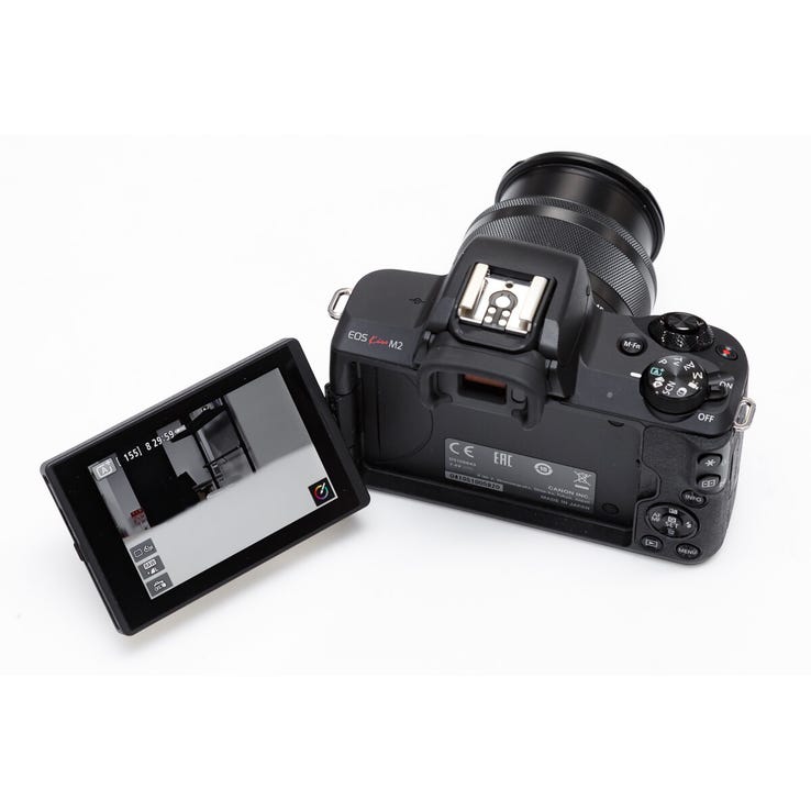 レンタル] CANON EOS Kiss M2 ダブルズームキット ミラーレス一眼