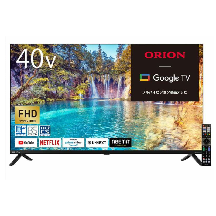 レンタル] ORION(オリオン) フルハイビジョンスマートテレビ OLS40WD10